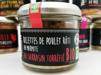 Rillettes de poulet Bio 90gr